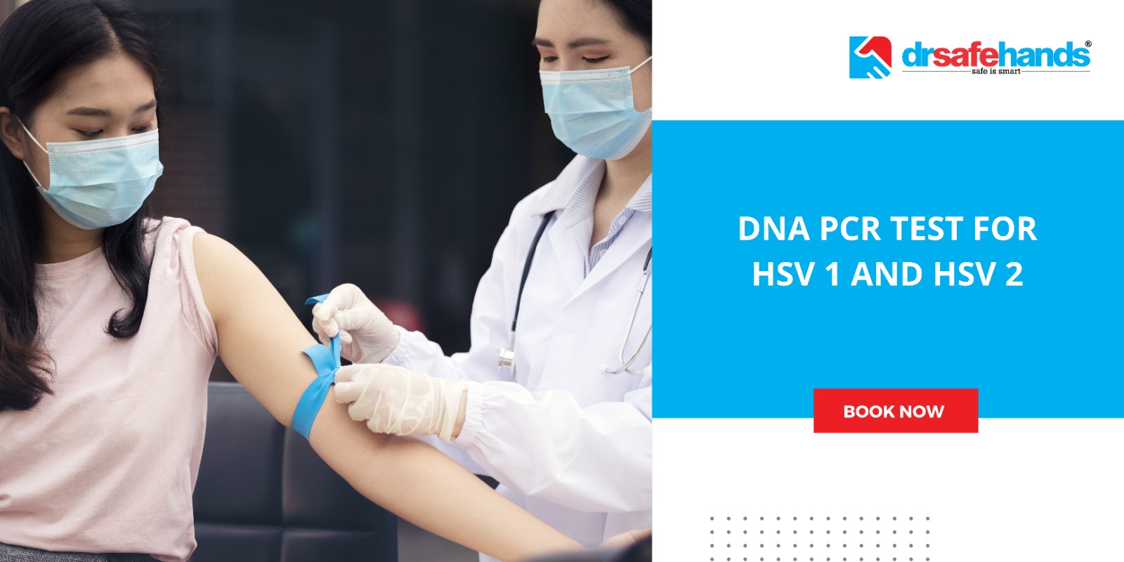 DNA PCR Test for HSV 1 and HSV 2 